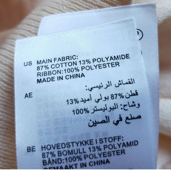 SANDRO Paris Ania open v-back pullover lightweight sweater knit top rose 2 M NEW - Picture 6 of 7